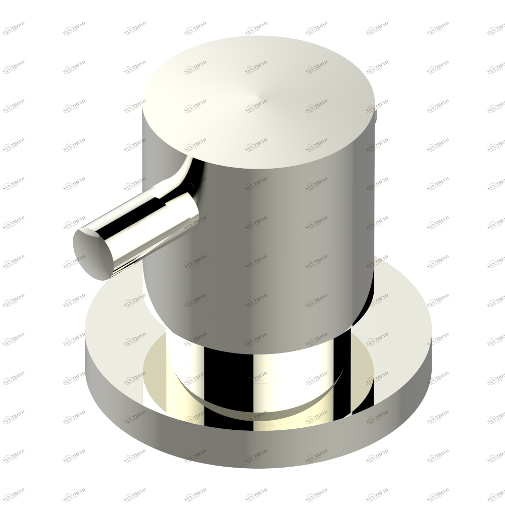 G5B-6533 Mitigeur thermostatique sur gorge avec croisillon et rosace de style Thg-paris Nano с рукоятками Никель G5B-6533 CAT.B
