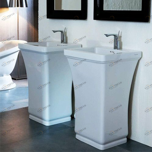 NE05550101 Накладная раковина на столешницу  прямоугольная Disegno Ceramica 