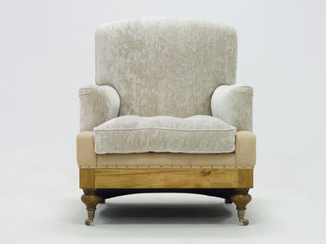 Бархатное кресло с подлокотниками и колесами CREARTE COLLECTIONS Rufus Essence ARCH-00100219 - Вид №3