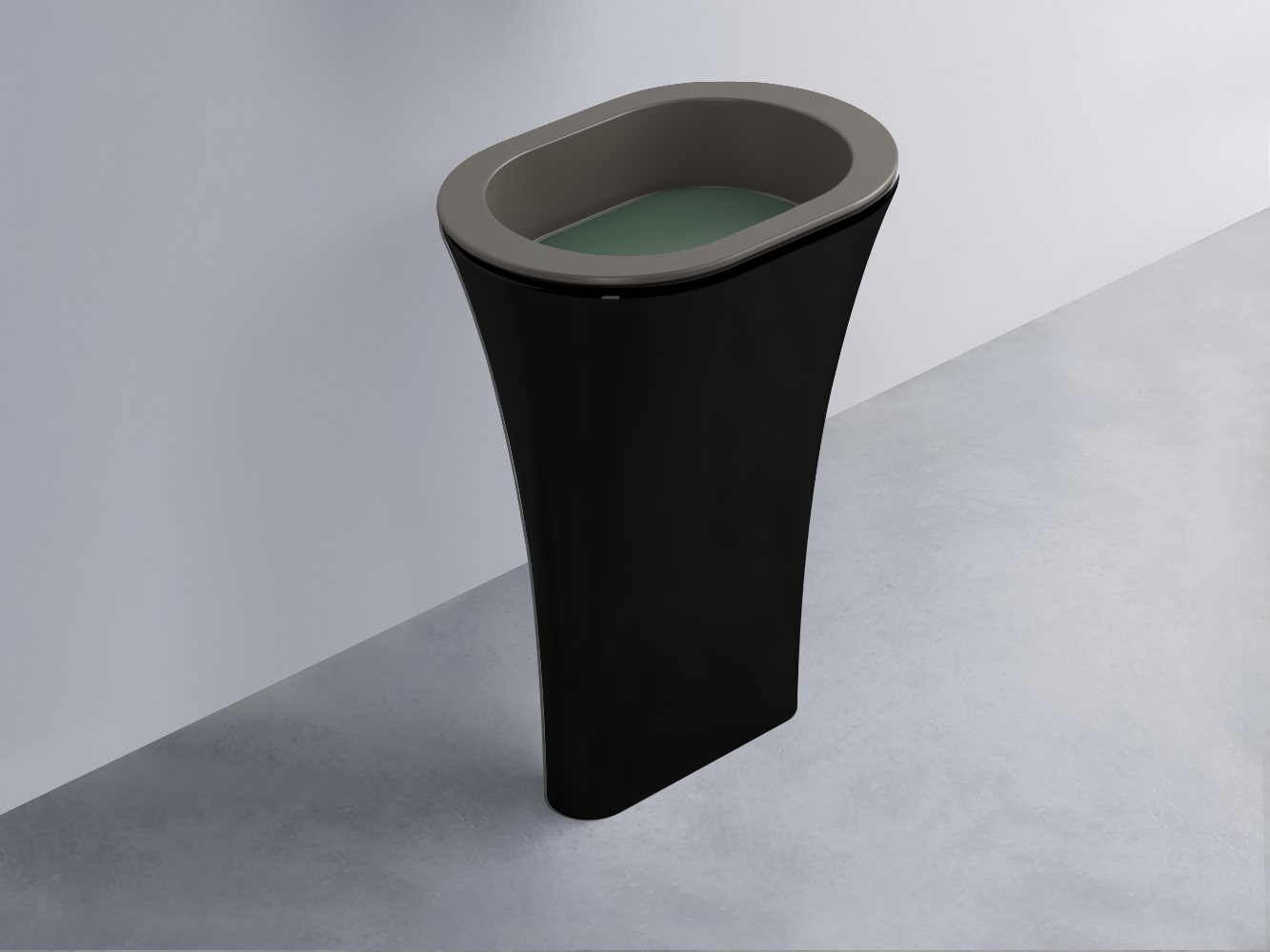 AMLA65-FN+AMPILO-MU+AMCOLO-N Раковина Amedeo Ovale отдельностоящая cielo Enjoy + Amedeo Ceramica Cielo