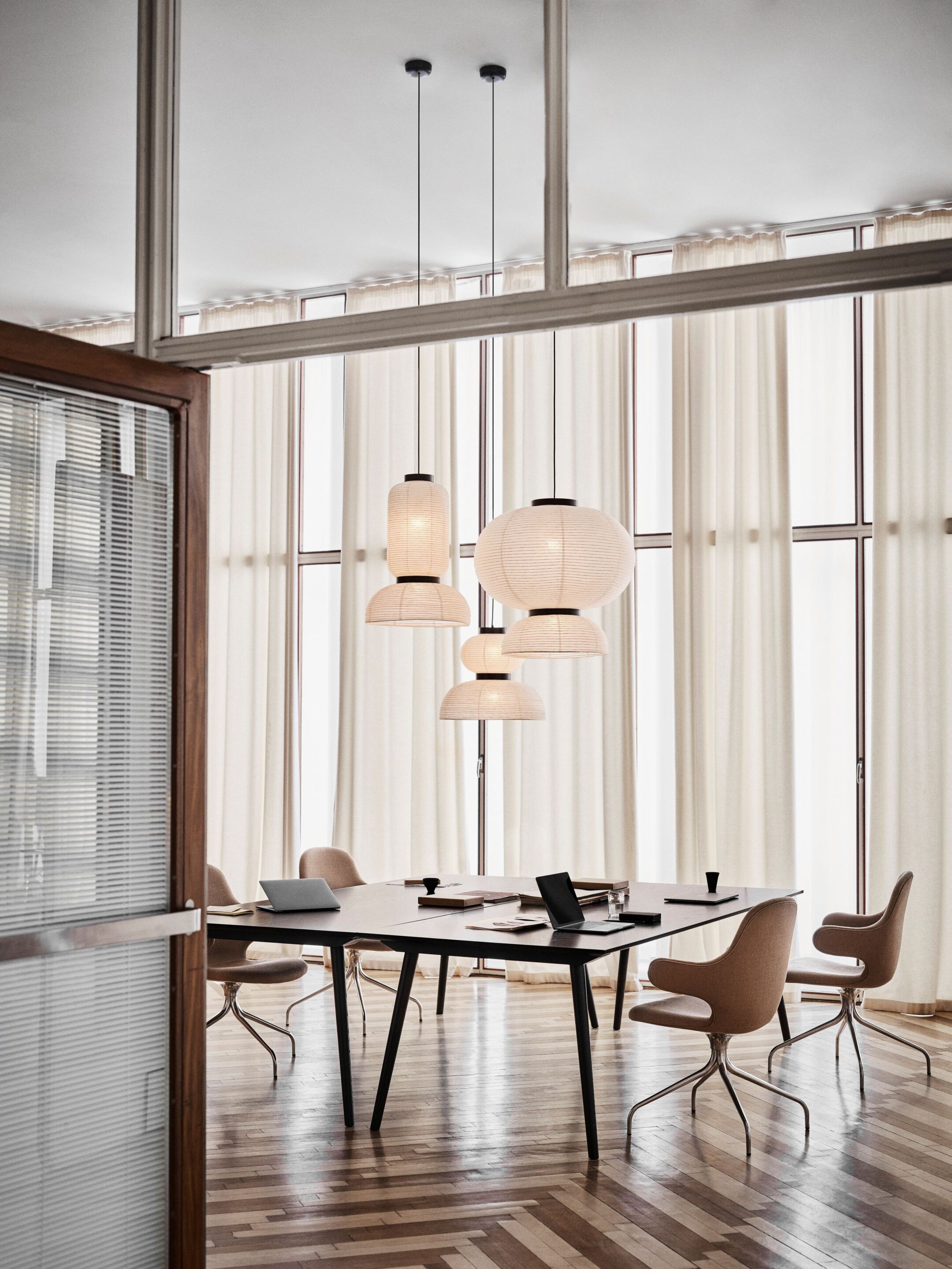 Рисовая бумага подвесной светильник In Stock &amp ARCH-00014268 - Вид №4