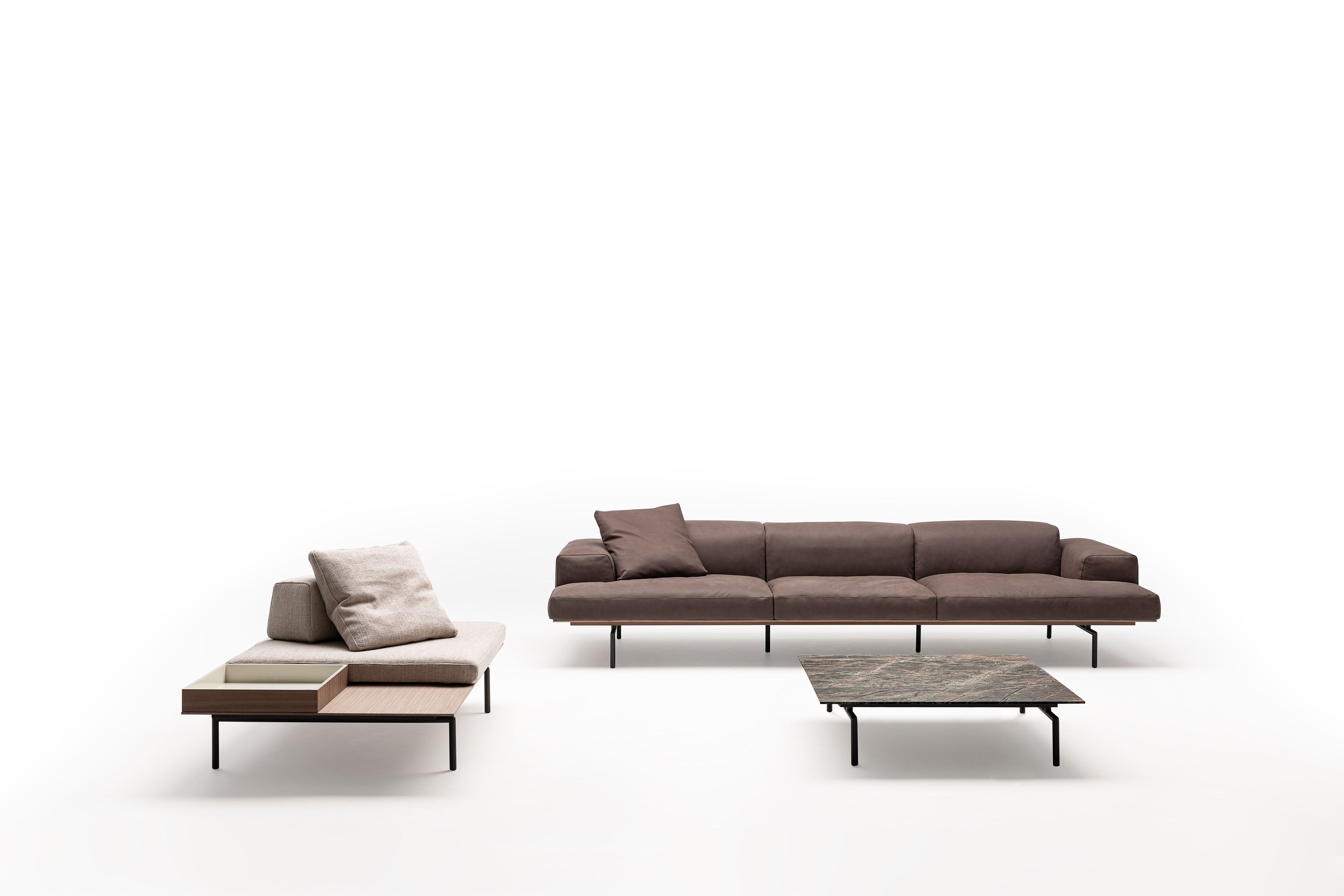 Квадратный низкий журнальный столик Living Divani Сумо ARCH-00046886 - Вид №1