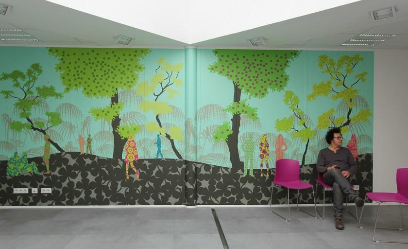 CONCEPTUWALL Декор из клейкой ткани New york city sun-id-1514640 - Вид №1