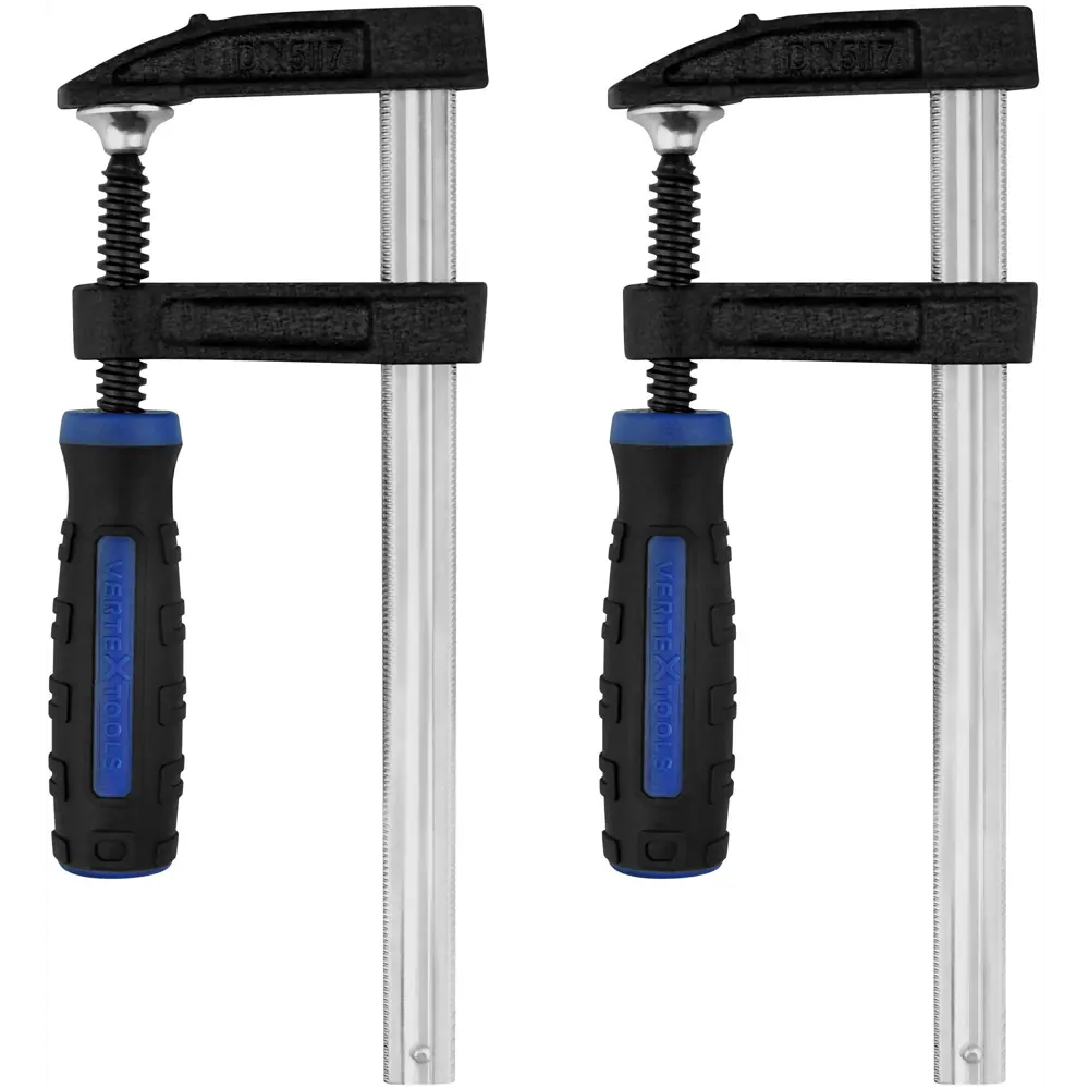 89399080 Набор струбцин F-образных Vertextools 2065-1 150 мм, 2 шт STLM-1565819