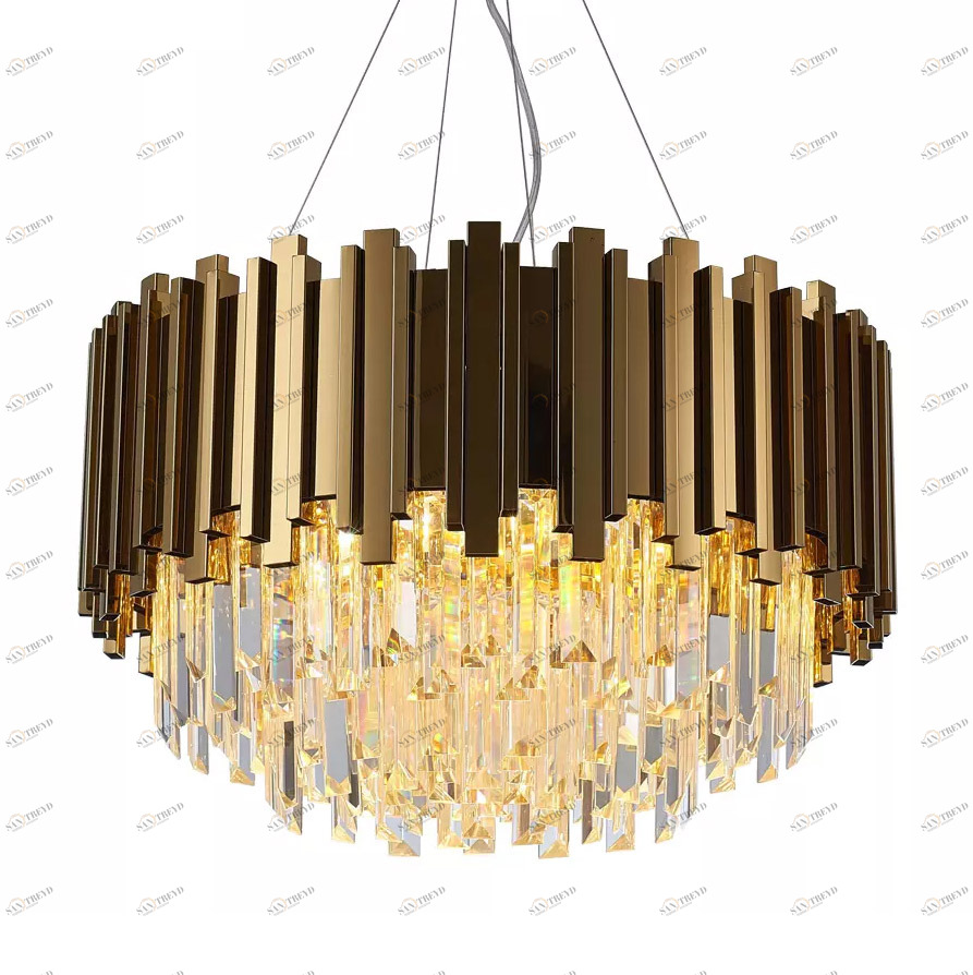 Подвесной светильник Barclay L7 от Delight Collection A006 L7 DELIGHT COLLECTION ДИЗАЙНЕРСКИЕ 243920 Прозрачный;золото 