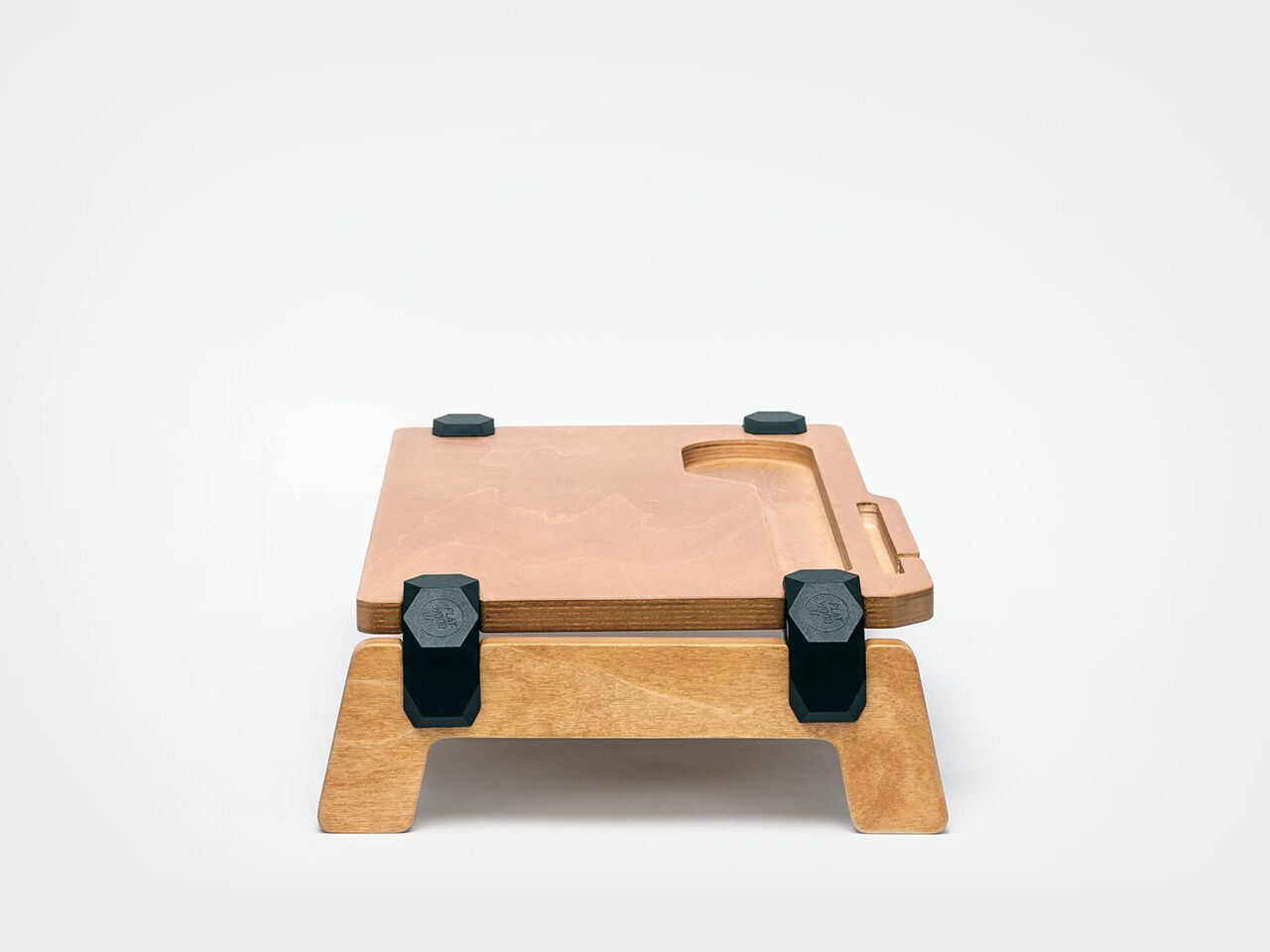 Настольная подставка для процессора и ноутбука из березы Esposit Karya ARCH-00095587 - Вид №1