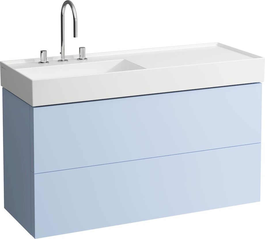 H8133327578151 Раковина, полочка справа, со специальным скрытым сливом LAUFEN PRO - Вид №7