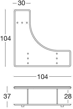 Longhi Модульный журнальный столик из мрамора Loveluxe 2020 – sartoria collection Y 903 - Вид №8