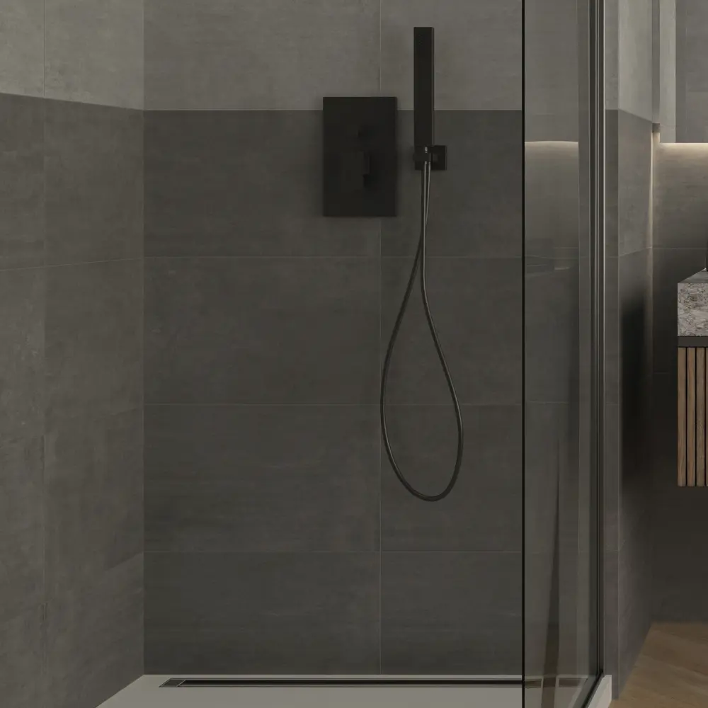 Шахтинская Плитка Unitile Пазолини: бетонный шизм в интерьере 25x40 см 85622880