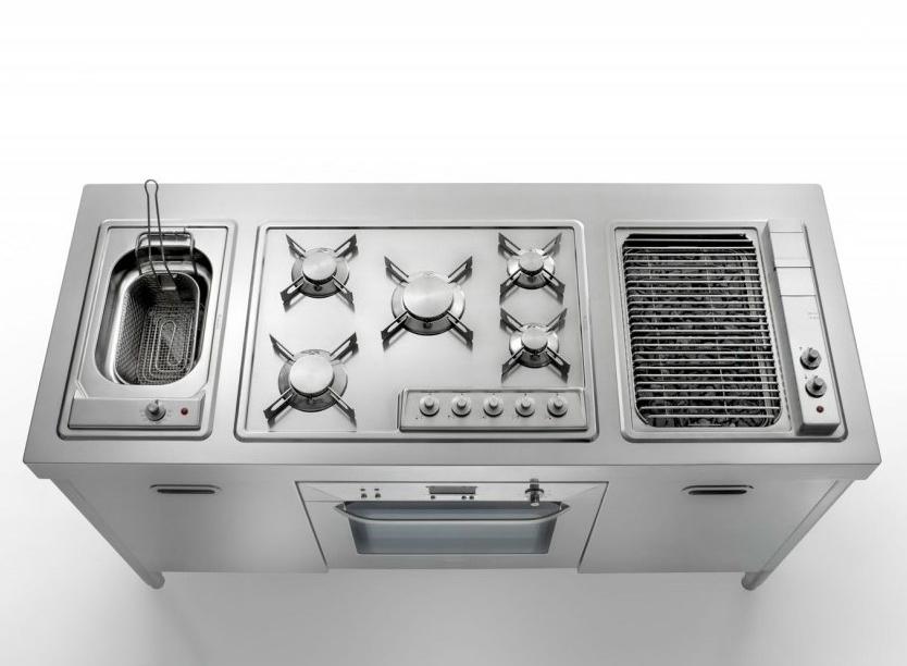 ALPES-INOX Профессиональная отдельно стоящая кухня из нержавеющей стали Liberi in cucina sun-id-1360768 - Вид №4