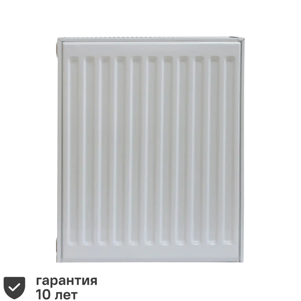Радиатор панельный Steel PB-22-5-04 22 500x400 боковое подключение сталь белый Santreyd STLM-2097517