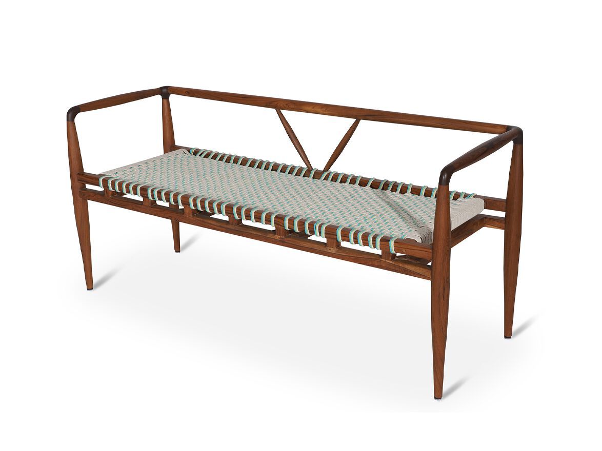 Скамейка из тикового дерева Alankaram BANGKU ARCH-00151039 - Вид №1