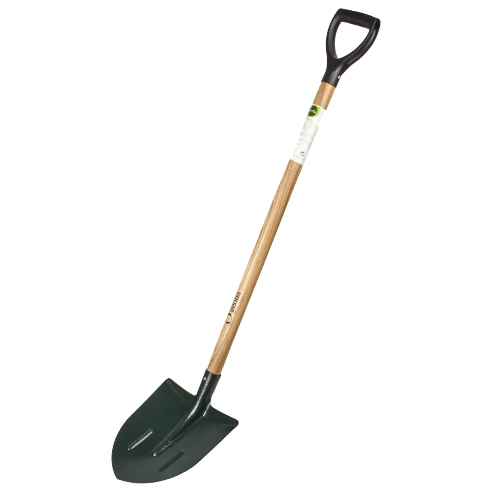 Лопата штыковая Geolia с изогнутой тулей 120 см сталь, с черенком STLM-2149931 - Вид №1