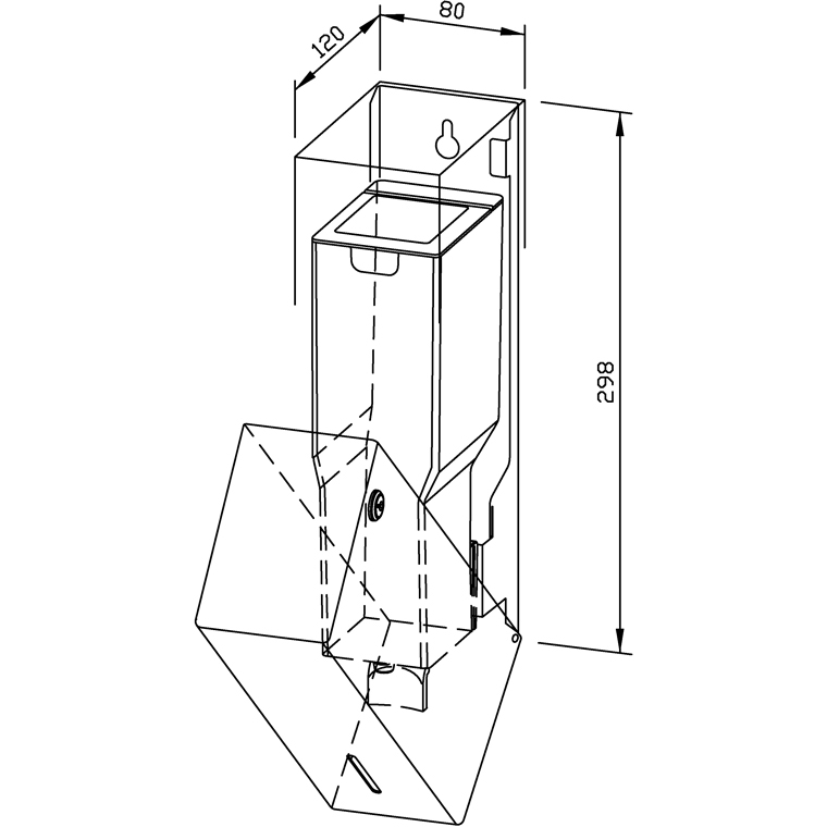 WP102-7 Дозатор дезинфицирующего средства WP102-7 WAGNER_EWAR A-LINE Wagner Ewar  - Вид №1