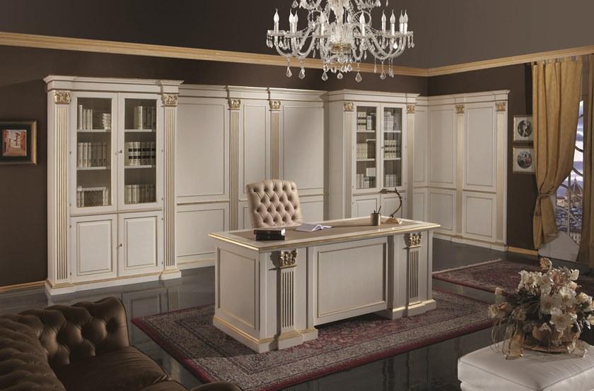 SCAPPINI & C Поворотное кожаное кресло для руководителей с 5 спицами 35th anniversary 2240 - Вид №2