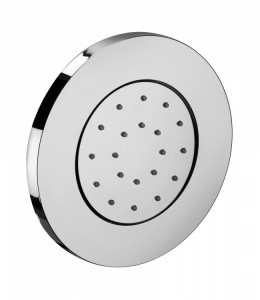 867 / НЕТ Встроенный спрей для тела с круговой ориентацией из абс, функция дождя. Имеет систему ограничения до 4 л / м. Bongio Wellness