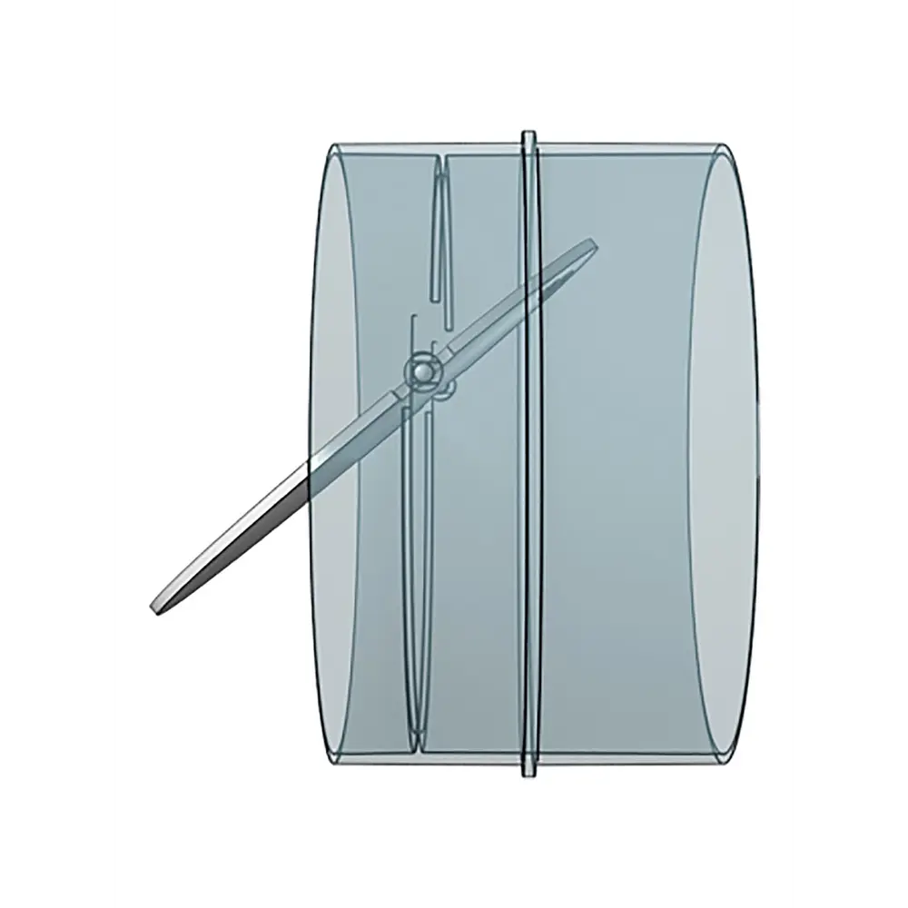 Соединители воздуховодов с обратным клапаном Fonet D100 мм пластик STLM-2113372 - Вид №5