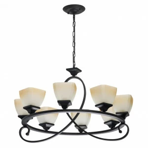 Подвесная люстра MW-Light Замок 249018808 MW-LIGHT ДИЗАЙНЕРСКИЕ, ЗАМОК 279674 Бежевый