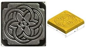 Вставка никель Kaleidoscope 5х5 kavarti (52 шт)