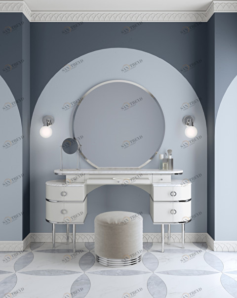 ZELWH Мебель для нанесения макияжа Zelda White Devon&Devon 