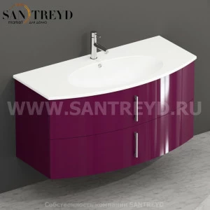 MDMC10Y078 Тумба с двумя ящиками 100 см розовая Globo 4ALL Италия