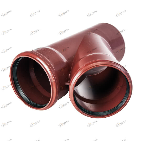 8M3145E160110 SANHA M3-145E тройник, угол 45°  DN 150x100 / OD 160x110 мм 