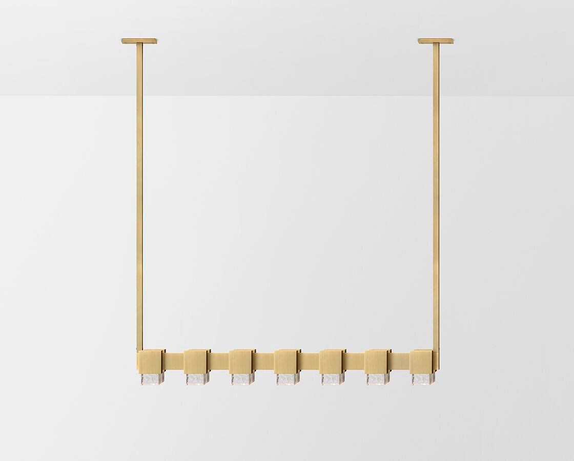 Металлический светодиодный подвесной светильник Articolo Studios куб ARCH-00045531 - Вид №2