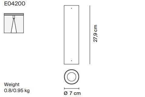 Экструдированный алюминиевый регулируемый светодиодный потолочный светильник LUCEPLAN e04 ARCH-00077274 - Вид №1