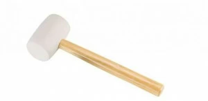 Ausonia Недеформируемый резиновый молоток Martelleria manico legno