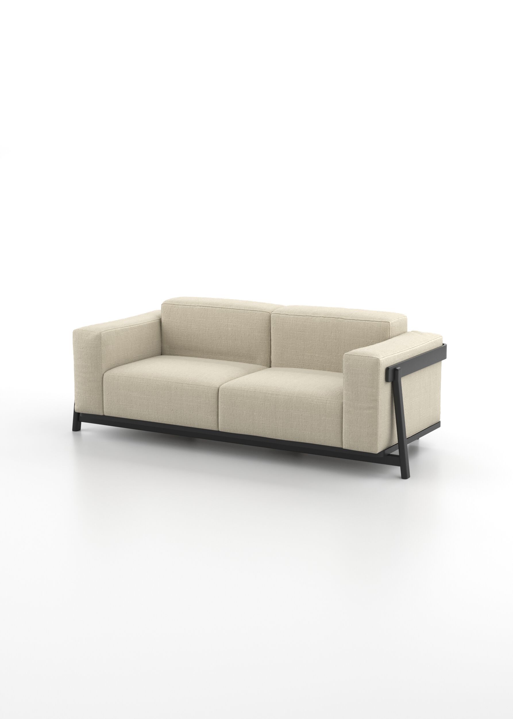 3-местный тканевый линейный диван Omelette Editions ARCH-00098068 - Вид №7