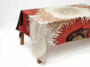 The NapKing Скатерть льняная Papaver