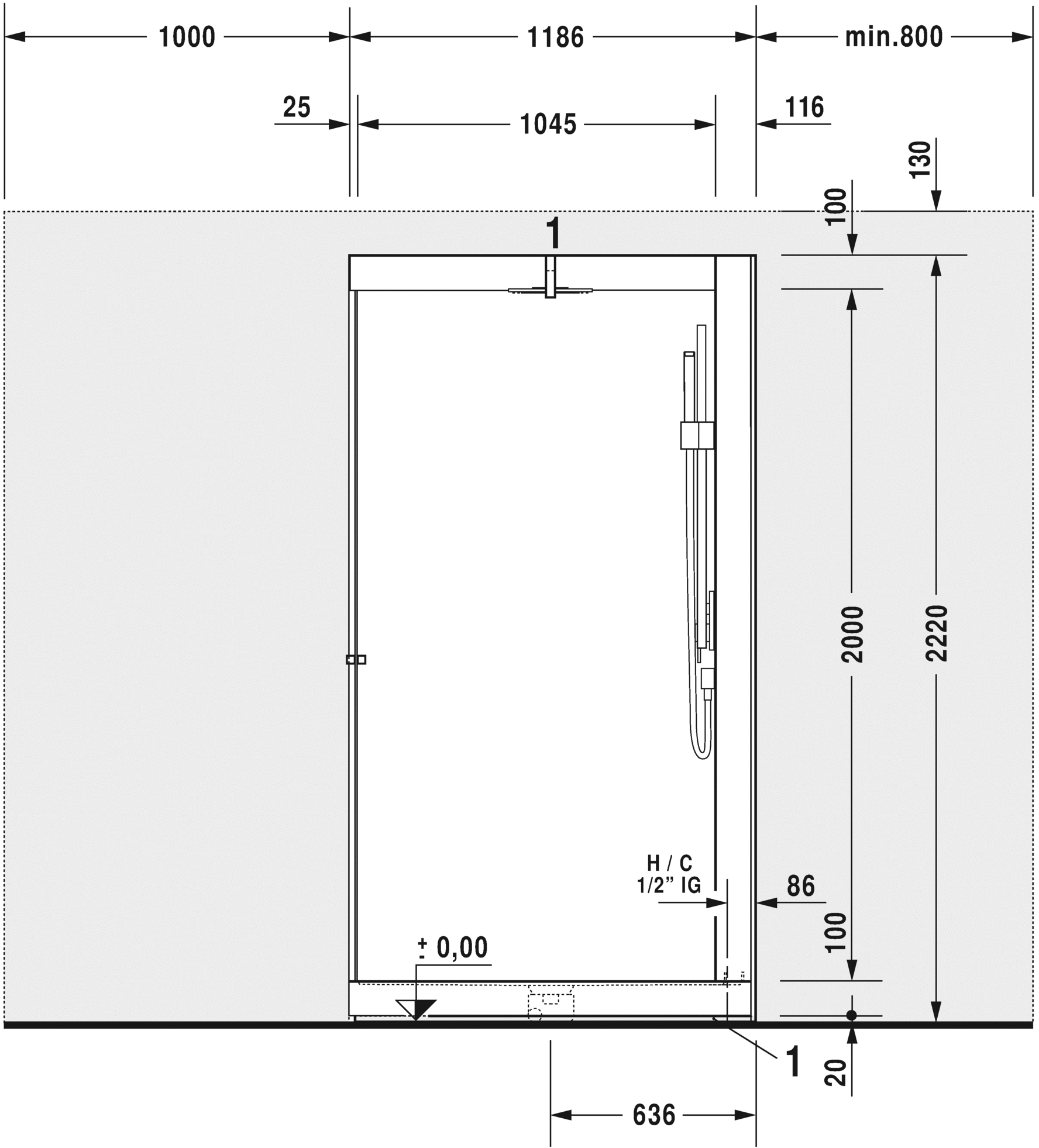 750813002011001 Inipi Сауна Inipi Ama, отдельно стоящая
Исполнение: американский орех (нат.шпон) Белый глянцевый декор Duravit  - Вид №5