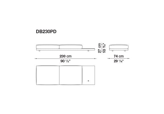 Кожаный диван B&B Italia док ARCH-00106863 - Вид №51