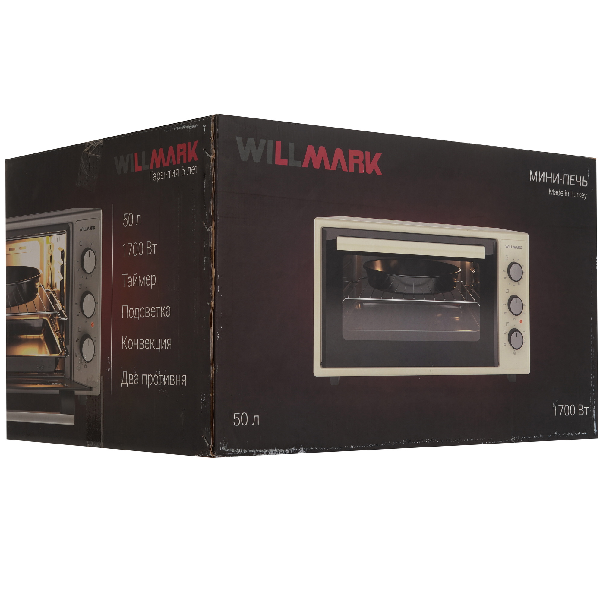 9269558 Мини-печь WILLMARK WOF-505R черный STDN-0045668 - Вид №8