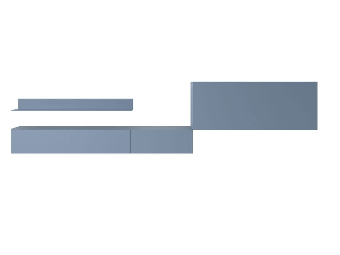 Модульная стена установленная оборудованная стена CAPPELLINI UNI SYSTEM ARCH-00136486 - Вид №1