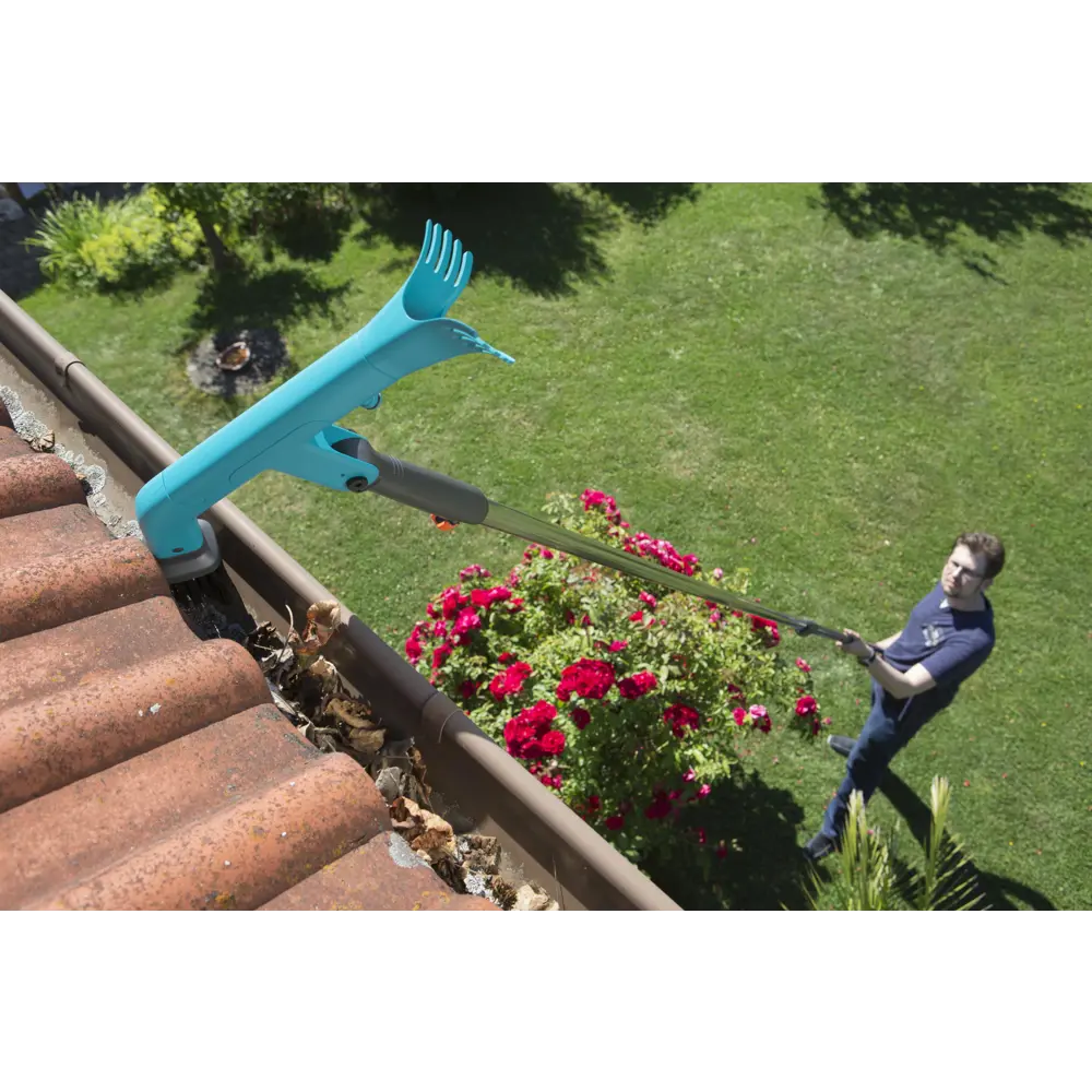 Очиститель желобов Gardena с телескопической ручкой STLM-2177166 - Вид №1