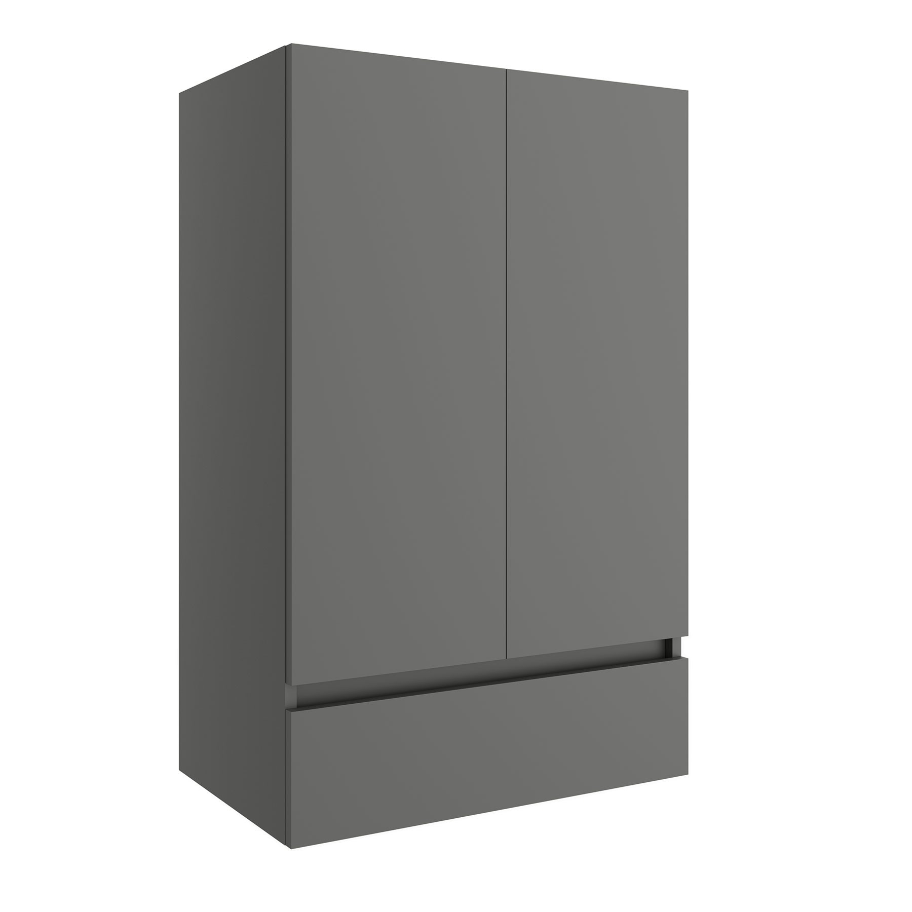 85189 SALGAR Модуль INFINITY 2 дверцы 1 ящик СЕРЫЙ МАТОВЫЙ 600 x 940 x 240 мм Мэтт Грей