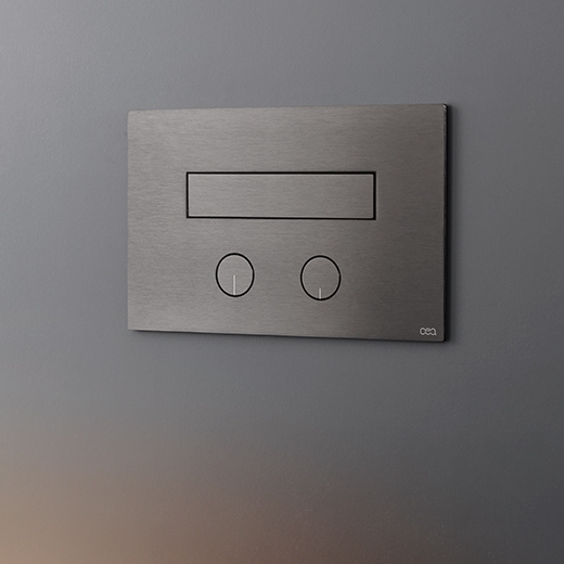 Пластина для двойного смыва Geberit цистерны с раскладной струей воды для чистки туалета и смыва кнопок  PLA05 CEADESIGN  - Вид №2