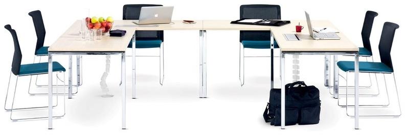 Wiesner-Hager Складной штабелируемый прямоугольный стол N.f.t sun-id-1436705 - Вид №4