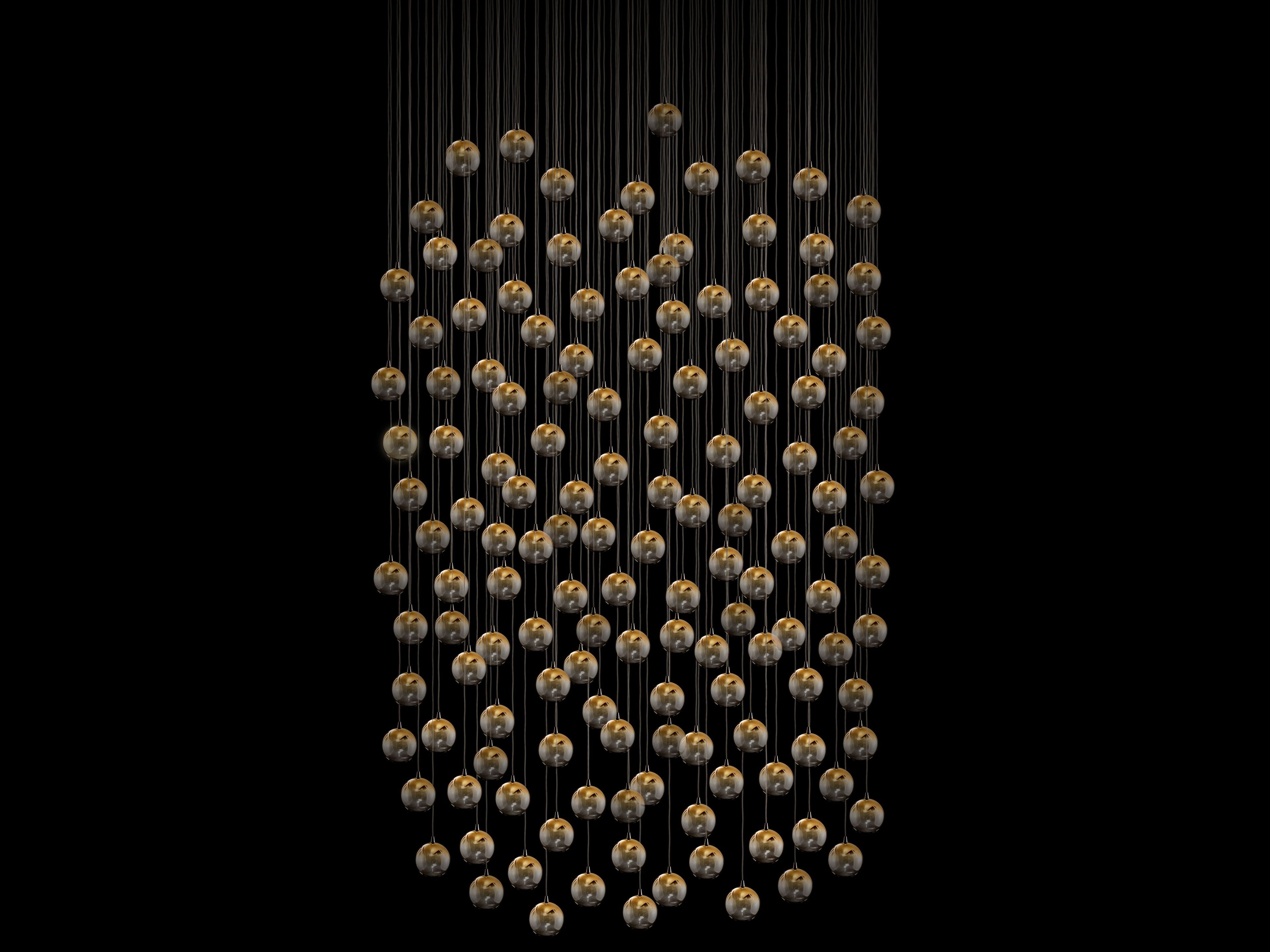 Стеклянный светодиодный подвесной светильник ILFARI Ballroom ARCH-00050260 - Вид №2