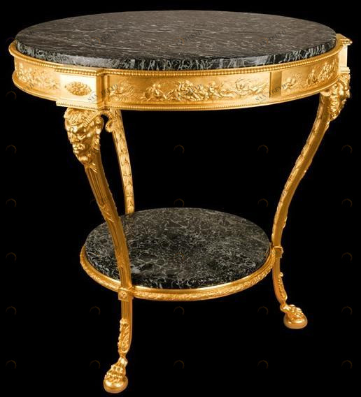 Tisserant Круглый стол из бронзы sun-id-1358524