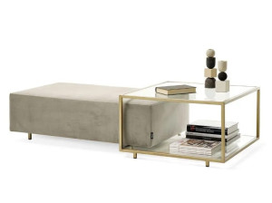 Пуф / квадратный журнальный столик