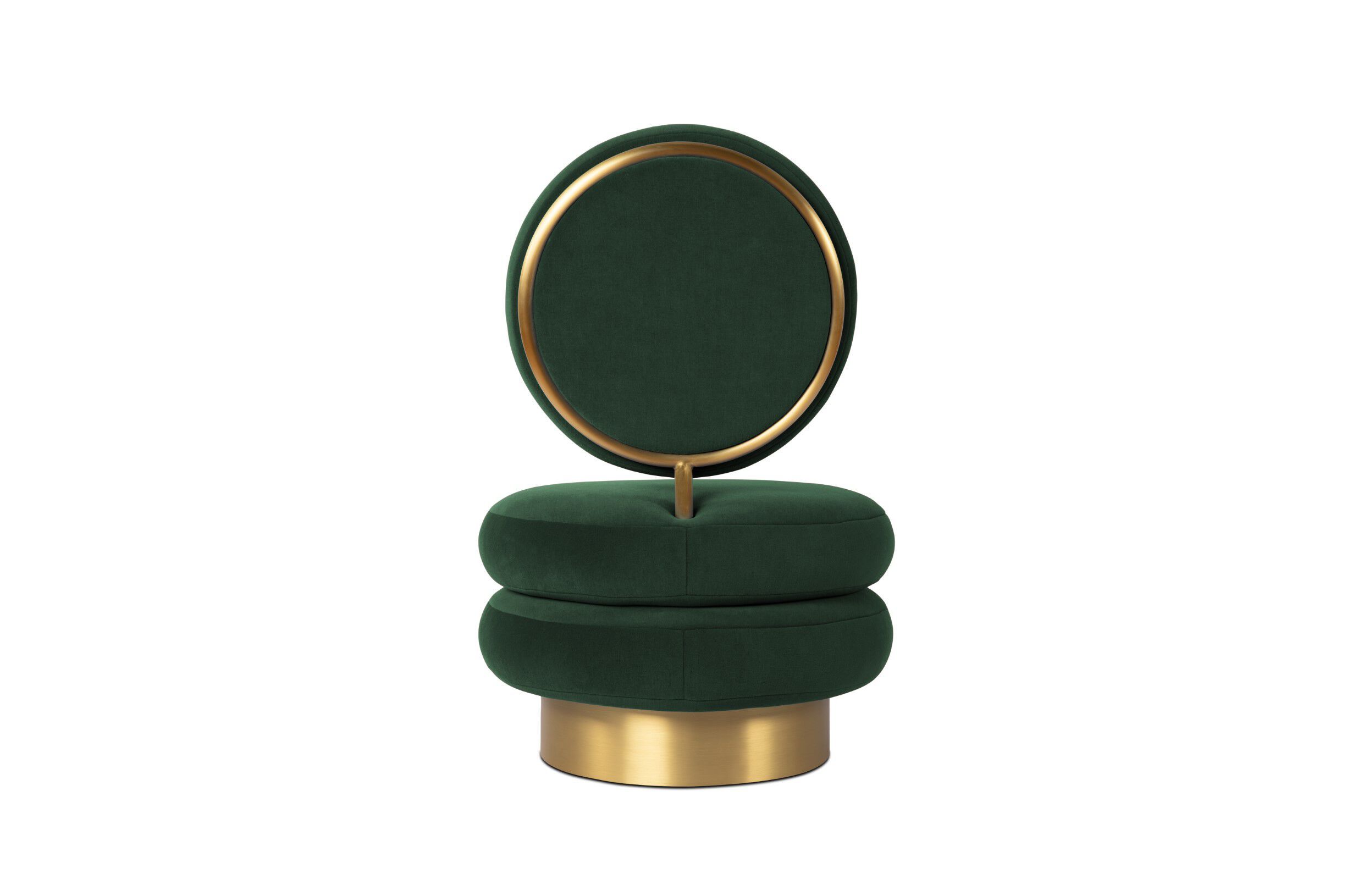 Бархатное вращающееся кресло ROYAL STRANGER GRACE ARCH-00114099 - Вид №21