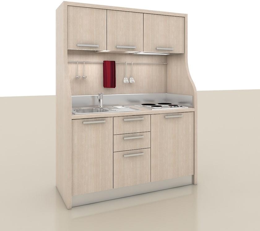 Mobilspazio Мини-кухня из дерева Zeus K148 - Вид №3
