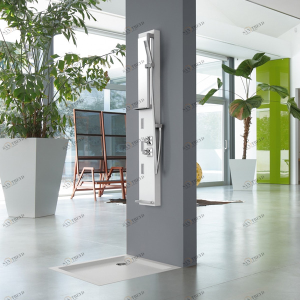 Душевая колонна PURES 2 Novellini PURES белого цвета PURES2VMA