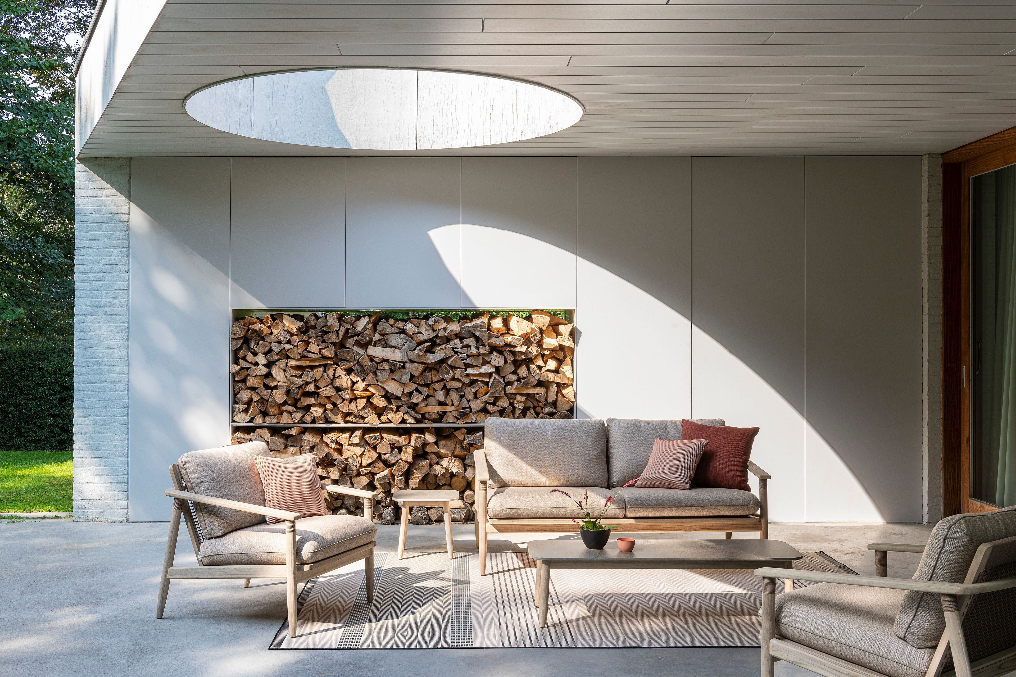 Керамический квадратный садовый журнальный столик Vincent sheppard Дэвид ARCH-00031907 - Вид №4