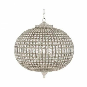 Люстра Kasbah Oval L от Eichholtz хром 106372 EICHHOLTZ ДИЗАЙНЕРСКИЕ, EICHHOLTZ, ШАР 061519 Хром