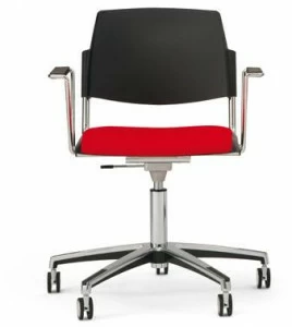 Diemmebi Кресло с подлокотниками на колесиках Volée