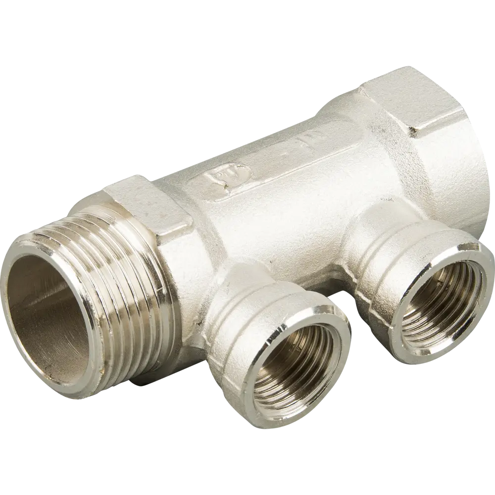 Коллектор с внутренней резьбой на 2 выхода, 1"х1/2" 82101843 STLM-2129413 Santreyd 