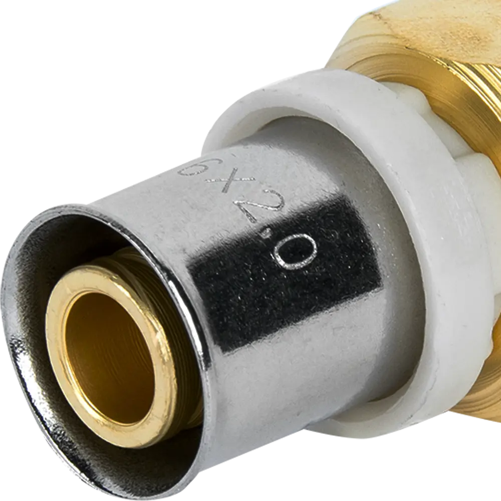 Соединительная муфта AQUABEAM 16×1/2" для трубных систем 82275209 STLM-0023754 - Вид №1